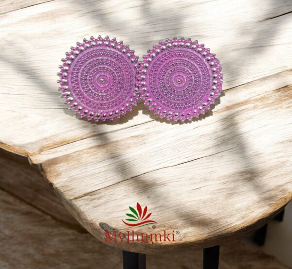 Oxidised Jhumka Earring For Women